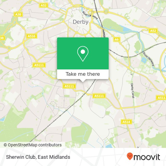 Sherwin Club map