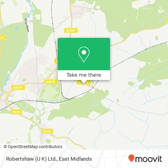 Robertshaw (U K) Ltd. map