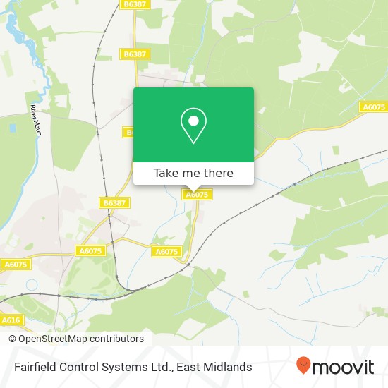 Fairfield Control Systems Ltd. map