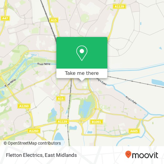 Fletton Electrics map