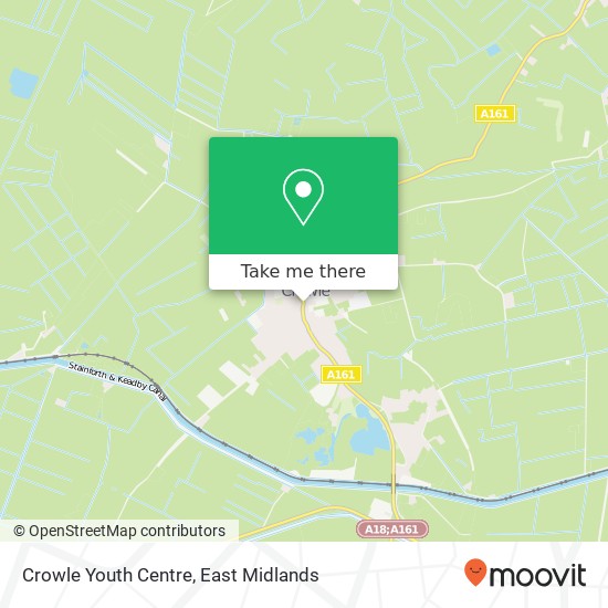 Crowle Youth Centre map