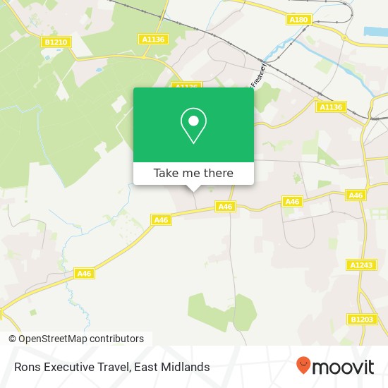 Rons Executive Travel map