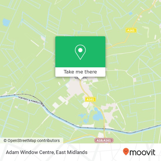 Adam Window Centre map