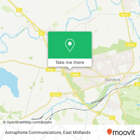 Astraphone Communications map