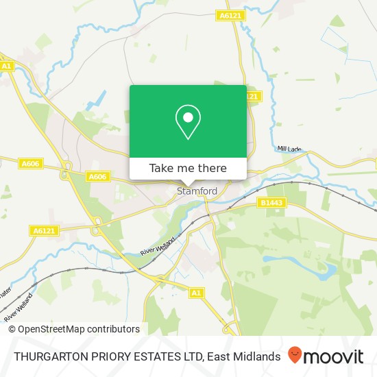 THURGARTON PRIORY ESTATES LTD map