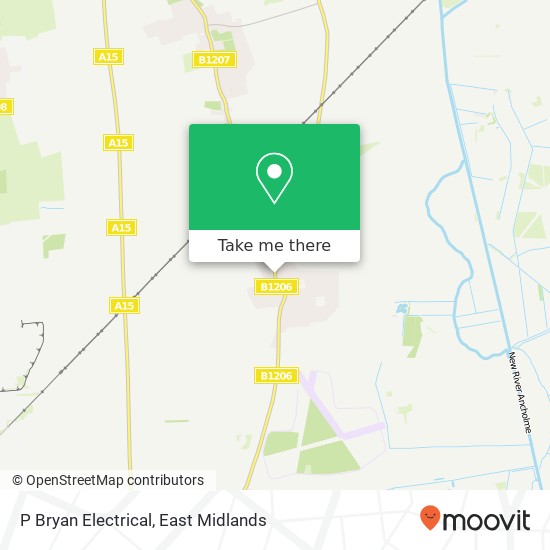P Bryan Electrical map