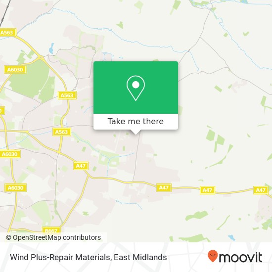 Wind Plus-Repair Materials map