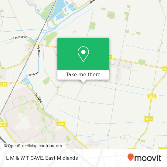 L M & W T CAVE map