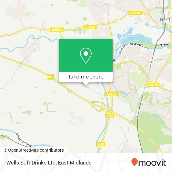 Wells Soft Drinks Ltd map