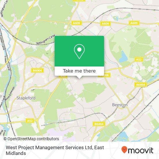 West Project Management Services Ltd map