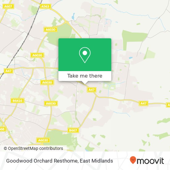 Goodwood Orchard Resthome map