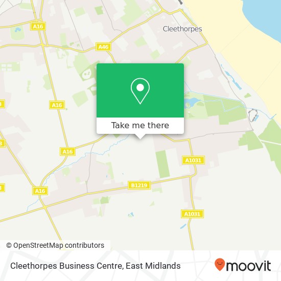 Cleethorpes Business Centre map