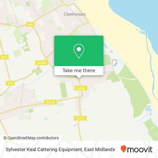 Sylvester Keal Cattering Equipment map