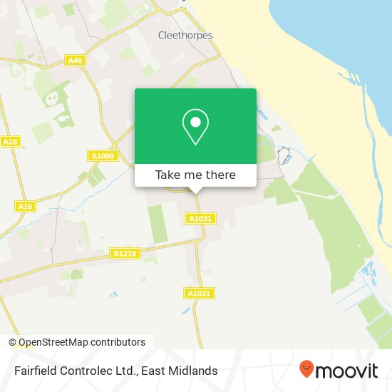 Fairfield Controlec Ltd. map
