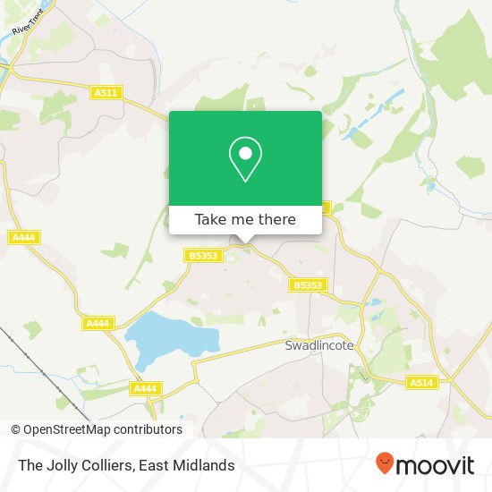 The Jolly Colliers map