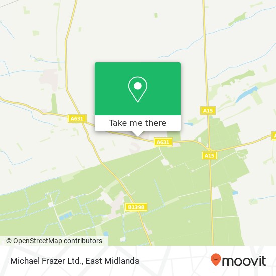 Michael Frazer Ltd. map