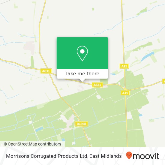 Morrisons Corrugated Products Ltd map