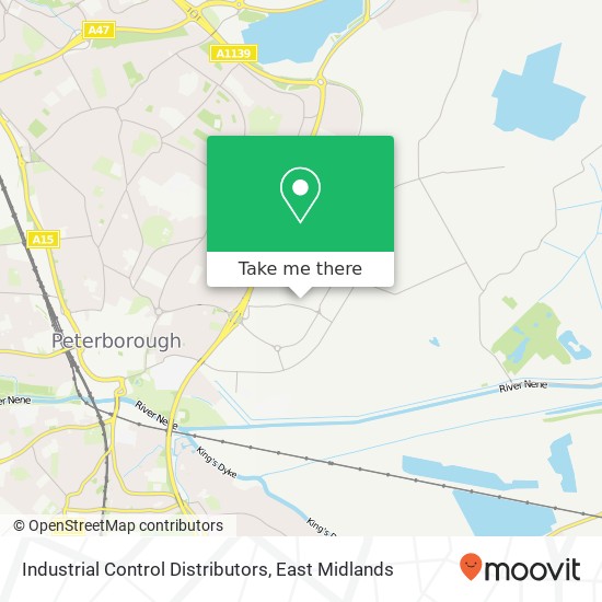 Industrial Control Distributors map