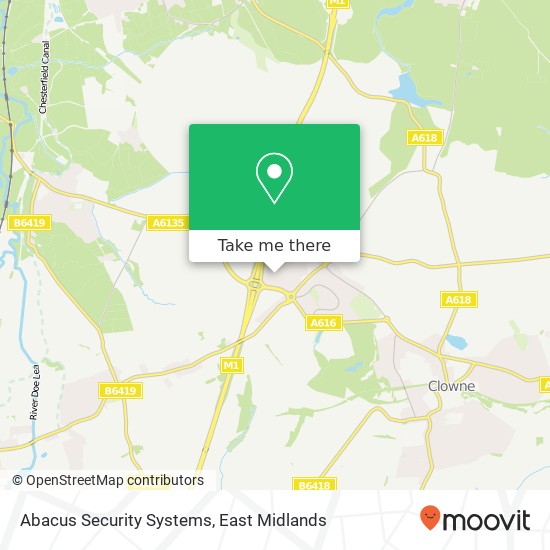 Abacus Security Systems map