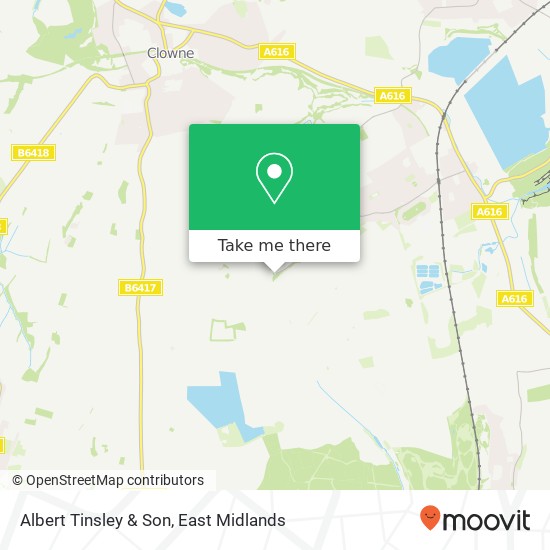 Albert Tinsley & Son map
