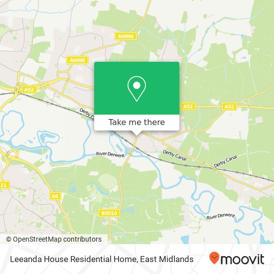 Leeanda House Residential Home map