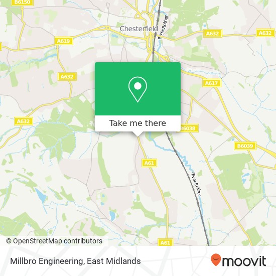 Millbro Engineering map