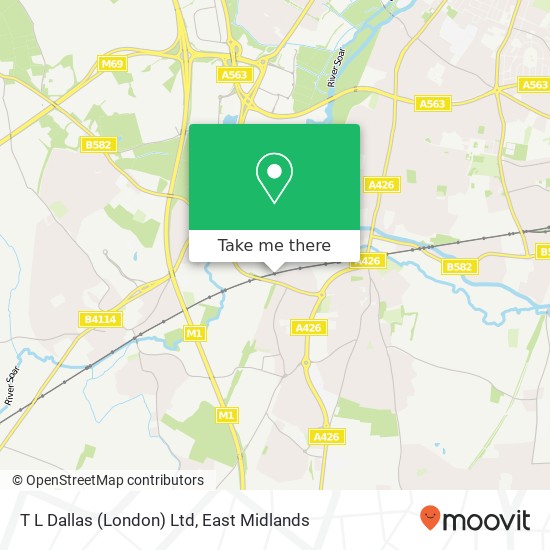 T L Dallas (London) Ltd map