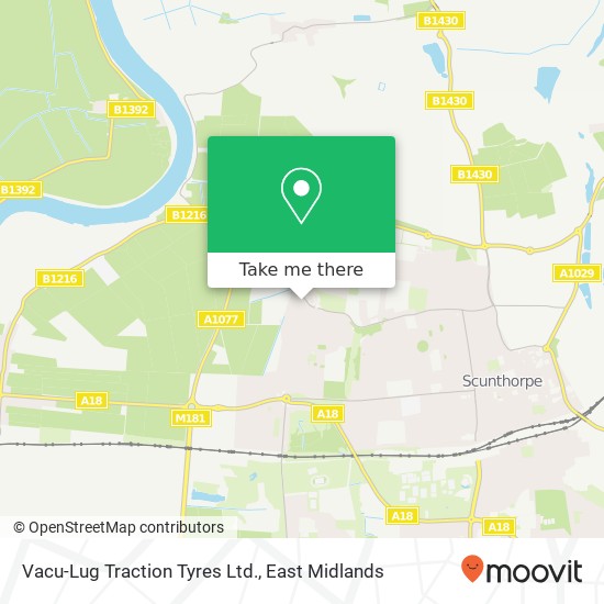 Vacu-Lug Traction Tyres Ltd. map