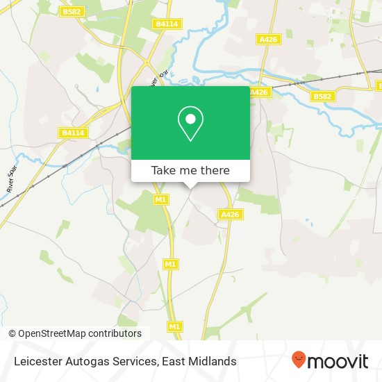 Leicester Autogas Services map