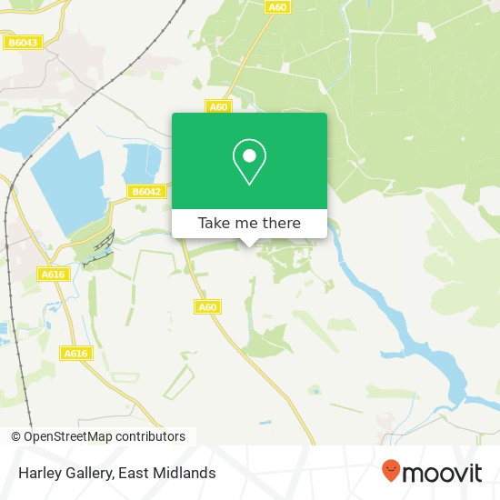 Harley Gallery map