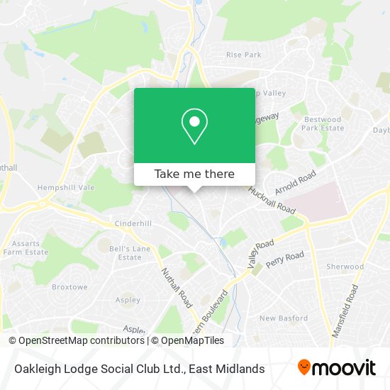 Oakleigh Lodge Social Club Ltd. map