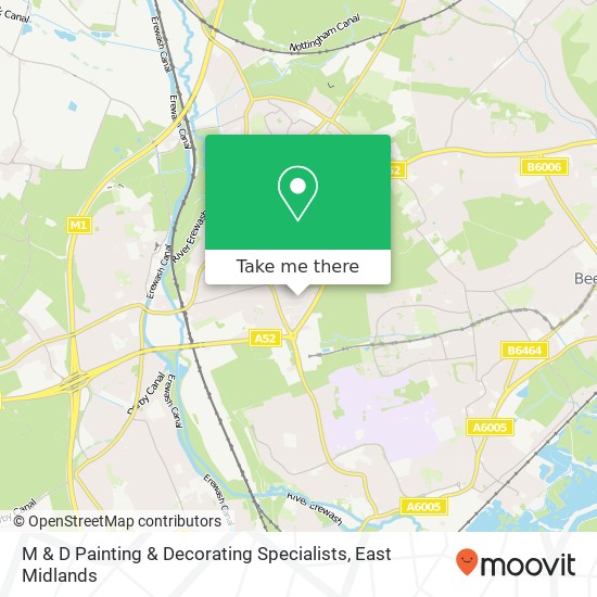 M & D Painting & Decorating Specialists map