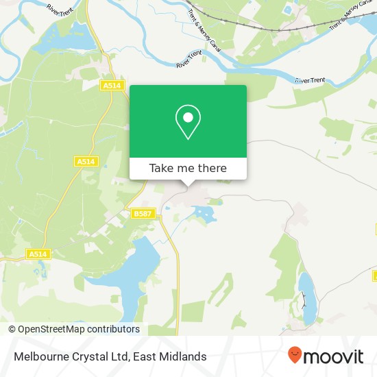 Melbourne Crystal Ltd map