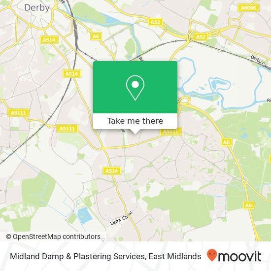 Midland Damp & Plastering Services map