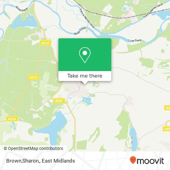 Brown,Sharon, map