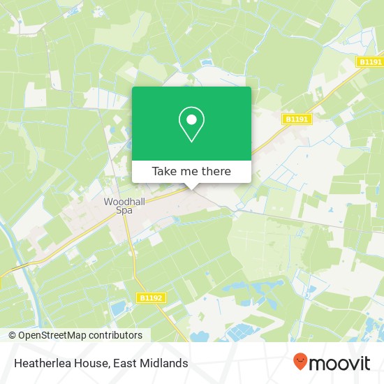 Heatherlea House map