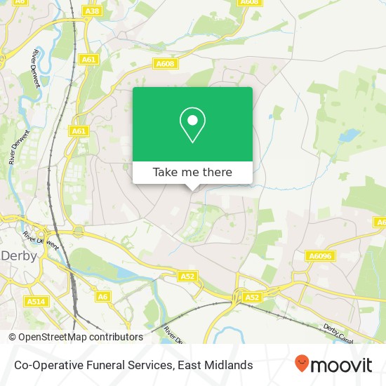 Co-Operative Funeral Services map