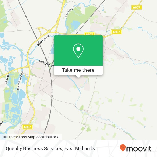 Quenby Business Services map