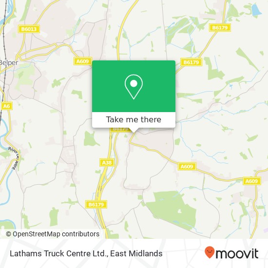 Lathams Truck Centre Ltd. map