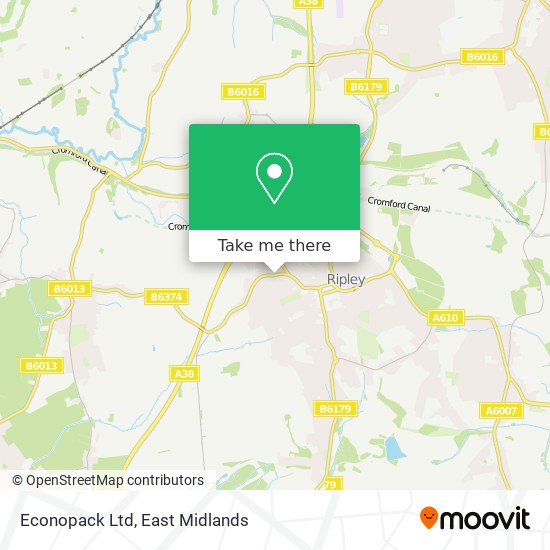 Econopack Ltd map