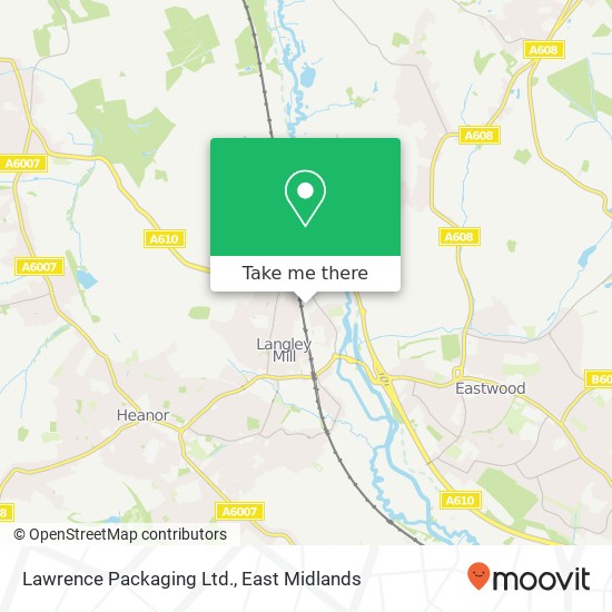 Lawrence Packaging Ltd. map