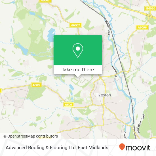 Advanced Roofing & Flooring Ltd map