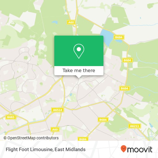 Flight Foot Limousine map