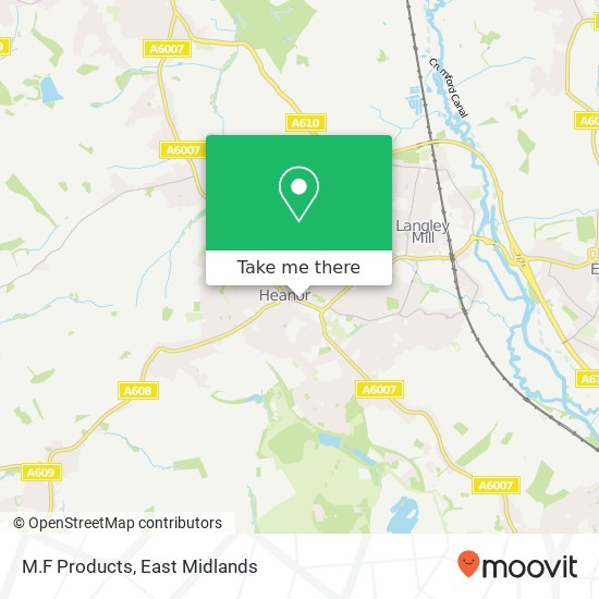 M.F Products map