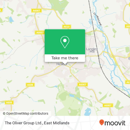 The Oliver Group Ltd. map