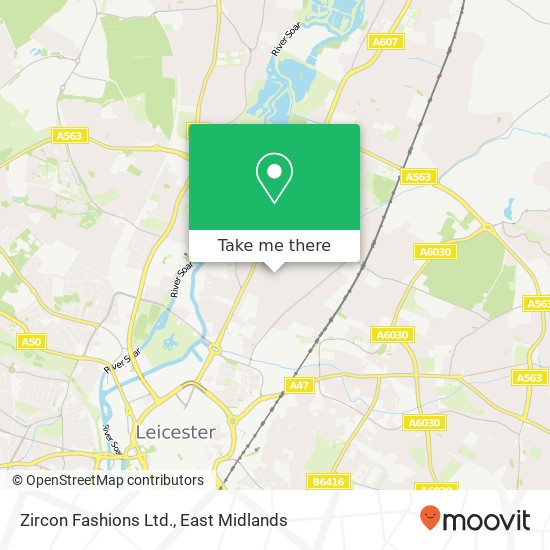 Zircon Fashions Ltd. map