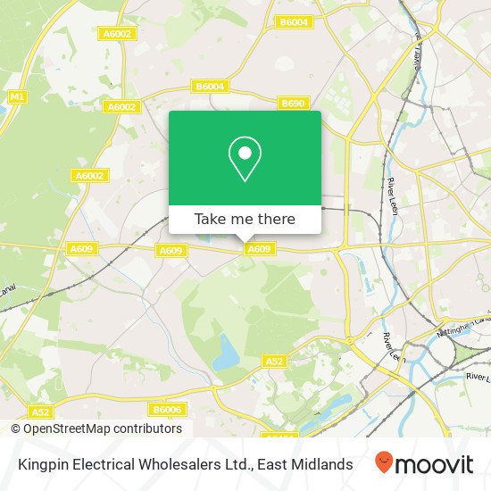 Kingpin Electrical Wholesalers Ltd. map