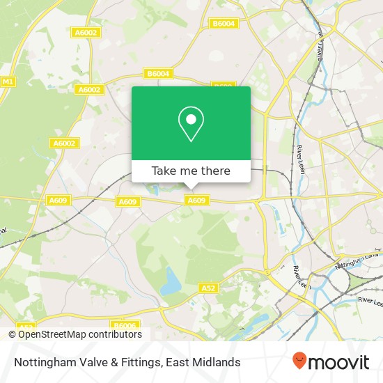 Nottingham Valve & Fittings map