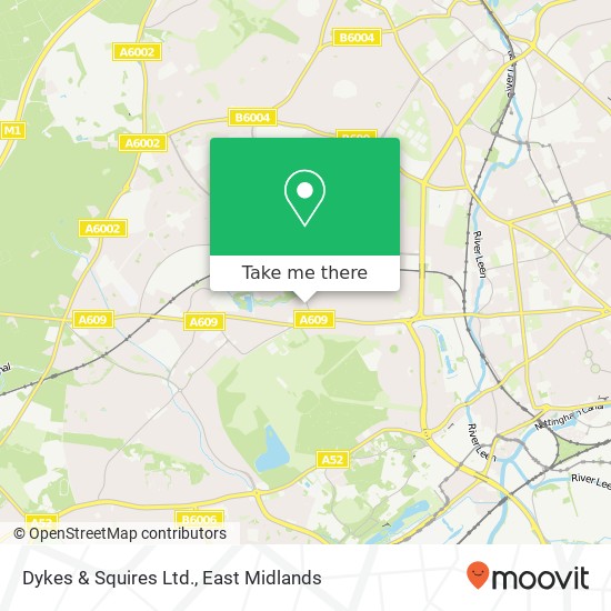 Dykes & Squires Ltd. map