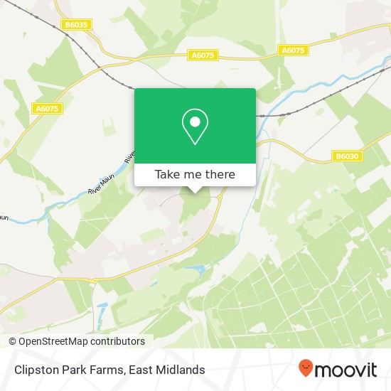 Clipston Park Farms map